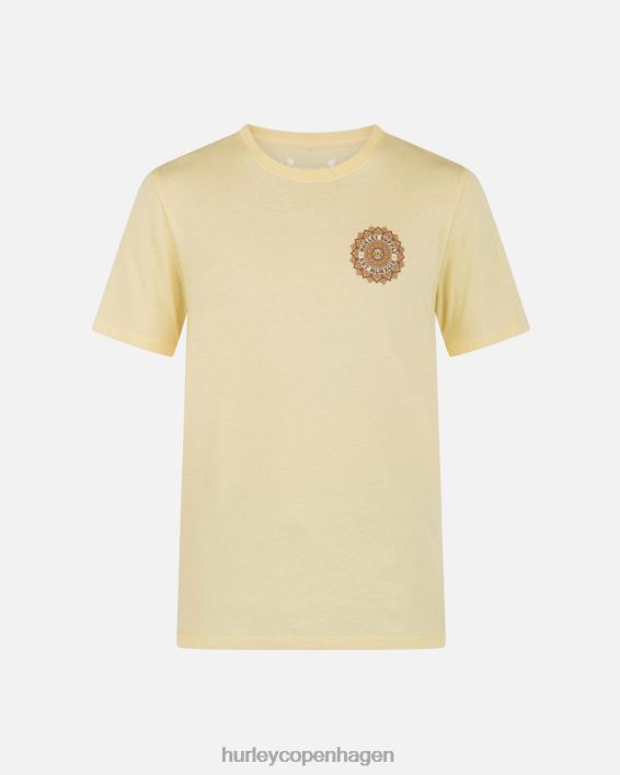 hverdag explorer mandala kortærmet t-shirt Mænd æggeskal tøj Hurley D404N17