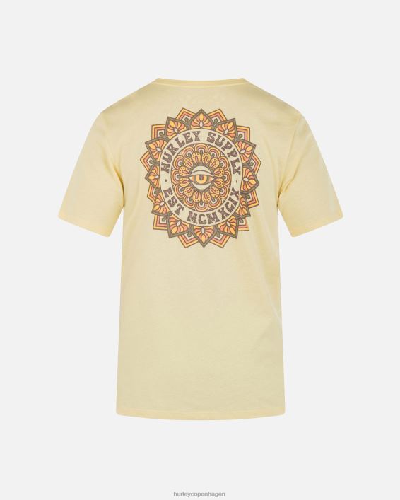 hverdag explorer mandala kortærmet t-shirt Mænd æggeskal tøj Hurley D404N17