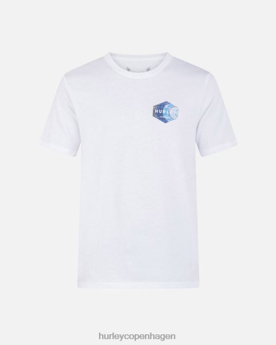 hverdag så gnar kortærmet t-shirt Mænd hvid tøj Hurley D404N29