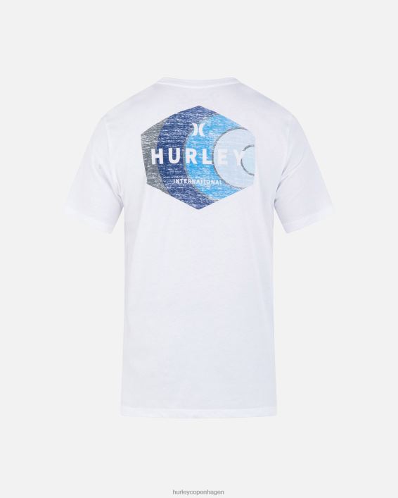 hverdag så gnar kortærmet t-shirt Mænd hvid tøj Hurley D404N29