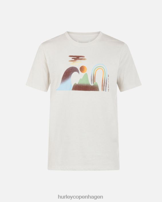hverdag uden for horisonten kortærmet t-shirt Mænd knogle tøj Hurley D404N68