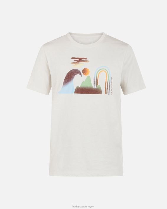 hverdag uden for horisonten kortærmet t-shirt Mænd knogle tøj Hurley D404N68