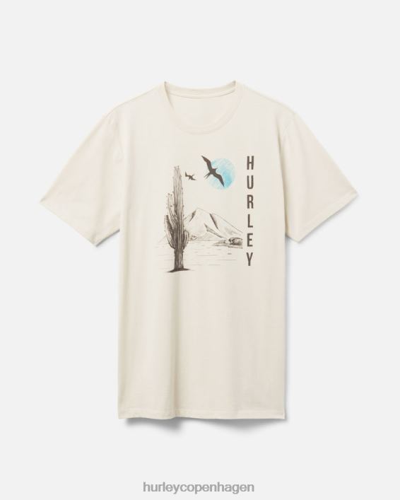 hverdag udforske frokosttid dreamin t-shirt Mænd knogle tøj Hurley D404N312