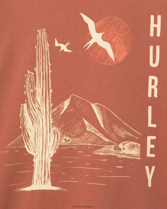 hverdag udforske frokosttid dreamin t-shirt Mænd zion rust tøj Hurley D404N358