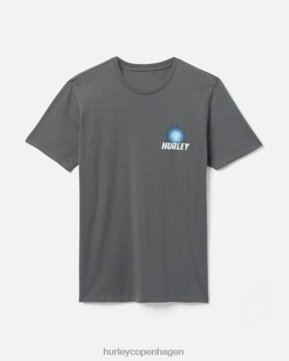 hverdag udforske glad sol fyr t-shirt Mænd ion grå tøj Hurley D404N295