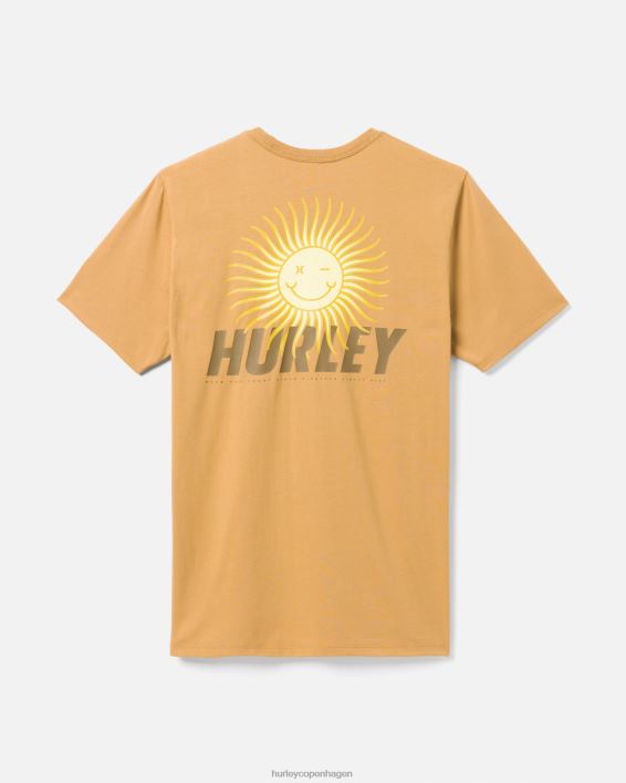 hverdag udforske glad sol fyr t-shirt Mænd jordsten tøj Hurley D404N302