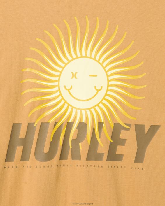 hverdag udforske glad sol fyr t-shirt Mænd jordsten tøj Hurley D404N302