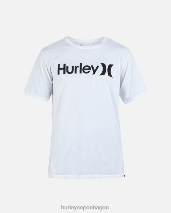 hverdagens eneste solid t-shirt Mænd hvid tøj Hurley D404N262