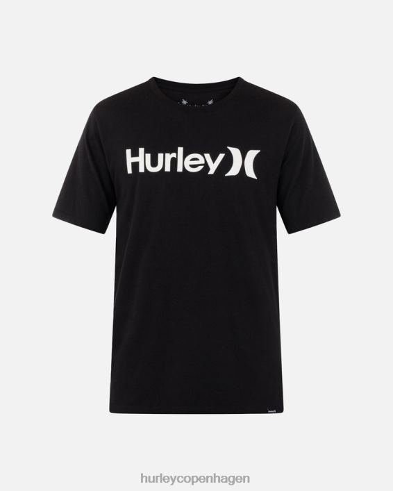hverdagens eneste solid t-shirt Mænd sort tøj Hurley D404N273