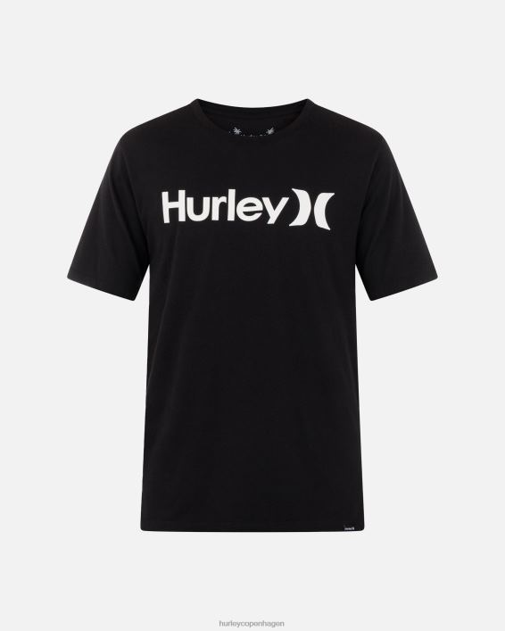 hverdagens eneste solid t-shirt Mænd sort tøj Hurley D404N273