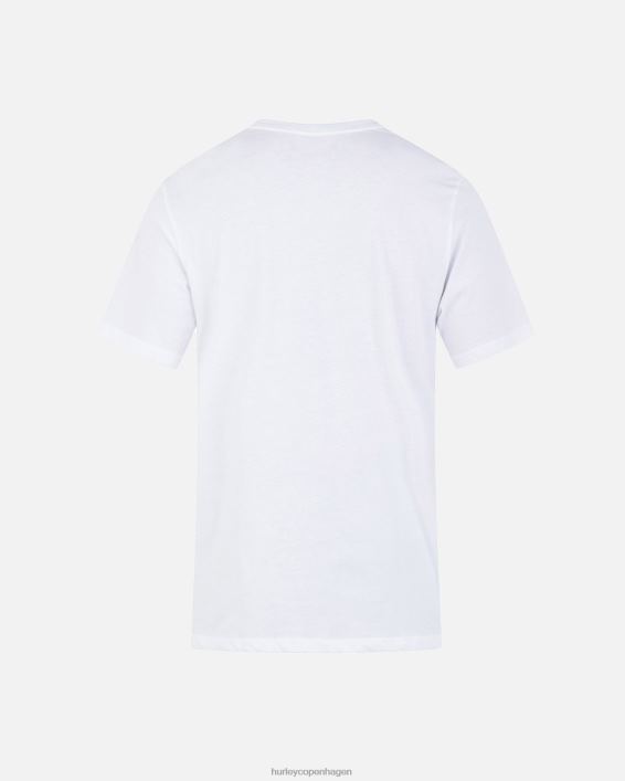 hverdagens tålmodighed kortærmet t-shirt Mænd hvid tøj Hurley D404N75