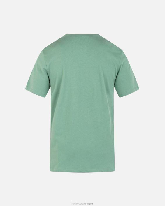 hverdagens udforske solen skinner kortærmet t-shirt Mænd koriander tøj Hurley D404N20