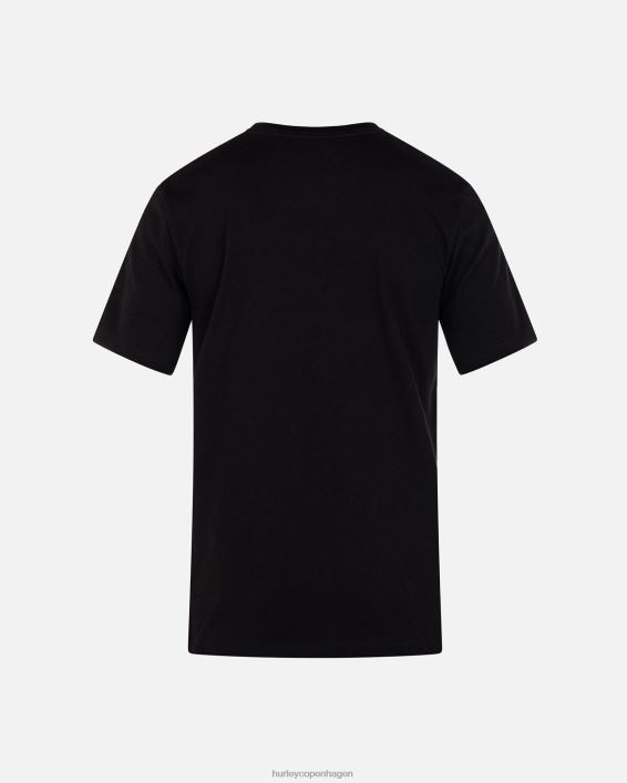 hverdagens udforske solsikke kortærmet t-shirt Mænd sort tøj Hurley D404N9
