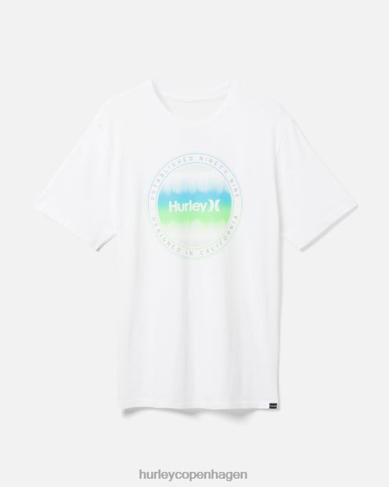 hverdags bølgelængde t-shirt Mænd hvid tøj Hurley D404N347