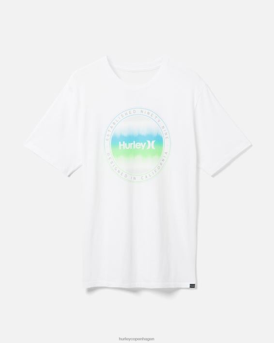 hverdags bølgelængde t-shirt Mænd hvid tøj Hurley D404N347