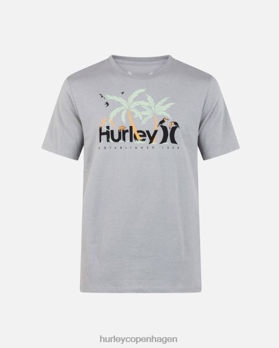 hverdags jungle kortærmet t-shirt Mænd partikel tøj Hurley D404N109