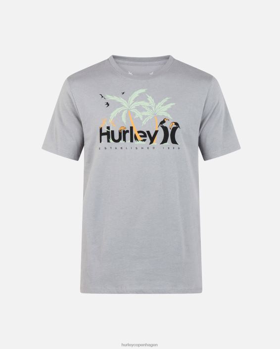 hverdags jungle kortærmet t-shirt Mænd partikel tøj Hurley D404N109