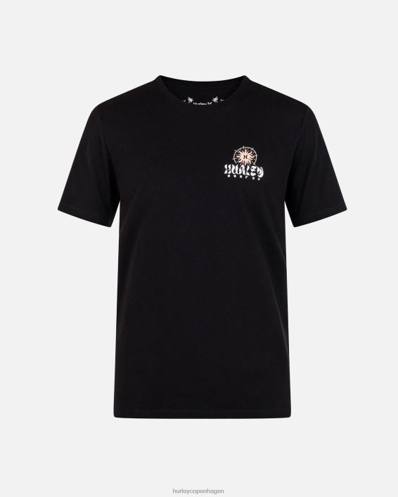 hverdags-kosmisk groove kortærmet t-shirt Mænd sort tøj Hurley D404N19