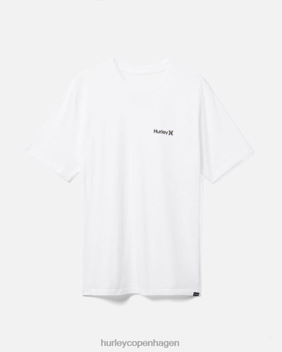 hverdags one and only fm t-shirt Mænd hvid tøj Hurley D404N286