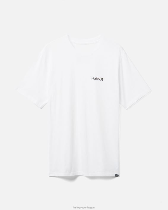 hverdags one and only fm t-shirt Mænd hvid tøj Hurley D404N286