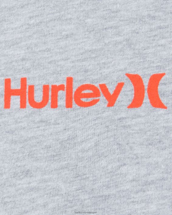 hverdags one and only fm t-shirt Mænd mørkegrå lyng tøj Hurley D404N297