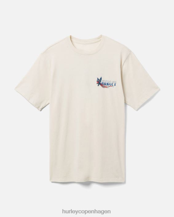 hverdags pirat papegøje t-shirt Mænd knogle tøj Hurley D404N293