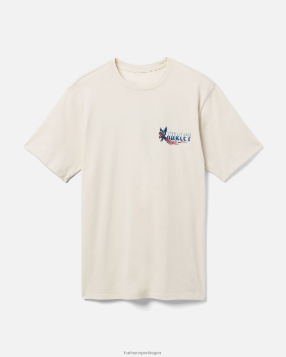 hverdags pirat papegøje t-shirt Mænd knogle tøj Hurley D404N293