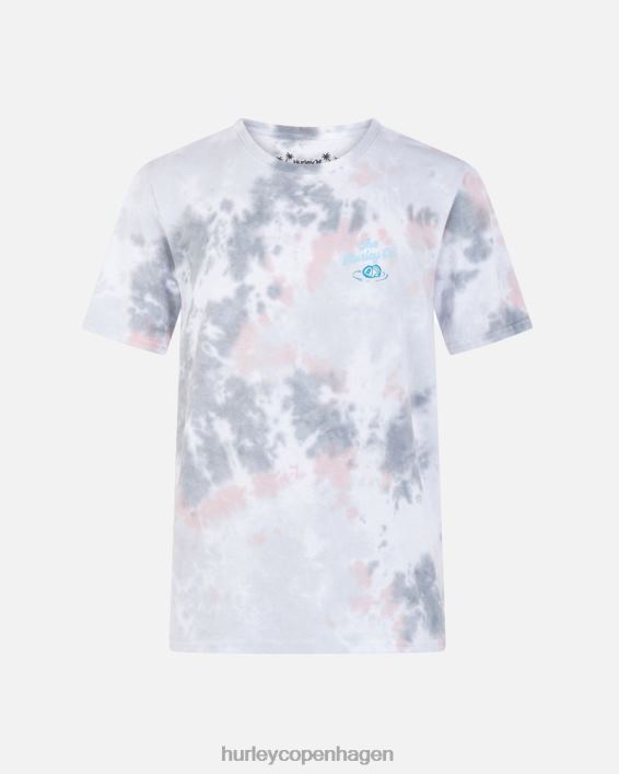hverdags tie dye bunden op kortærmet t-shirt Mænd platin tøj Hurley D404N10