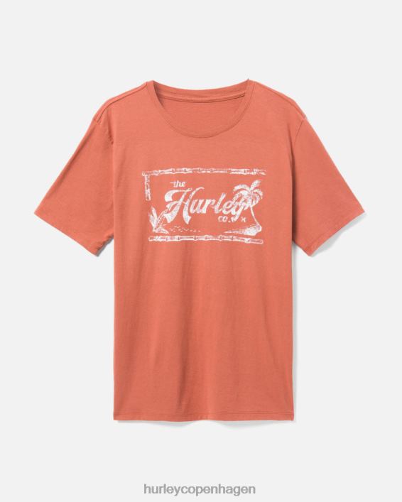 hverdags vintage kortærmet Mænd zion rust tøj Hurley D404N394