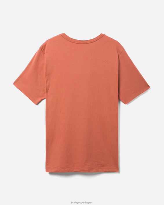 hverdags vintage kortærmet Mænd zion rust tøj Hurley D404N394