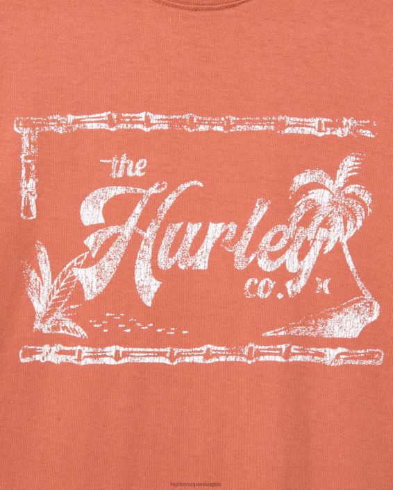 hverdags vintage kortærmet Mænd zion rust tøj Hurley D404N394