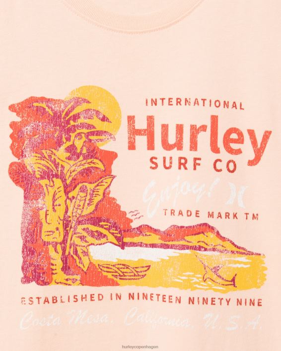 hverdags waikiki tiki t-shirt Mænd drøm sødt tøj Hurley D404N340
