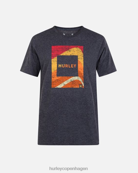 hverdagsdrifter kortærmet t-shirt Mænd sort lyng tøj Hurley D404N18