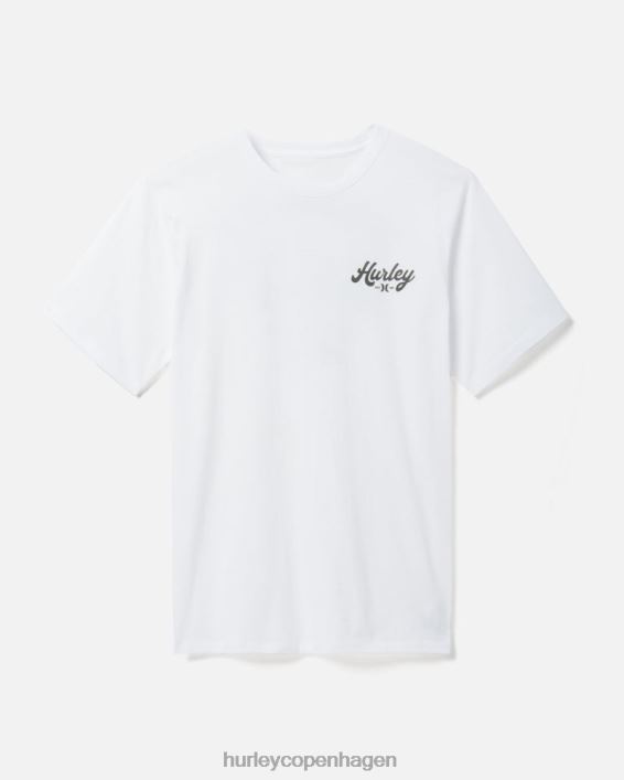 hverdagsdyrke t-shirt Mænd hvid tøj Hurley D404N339