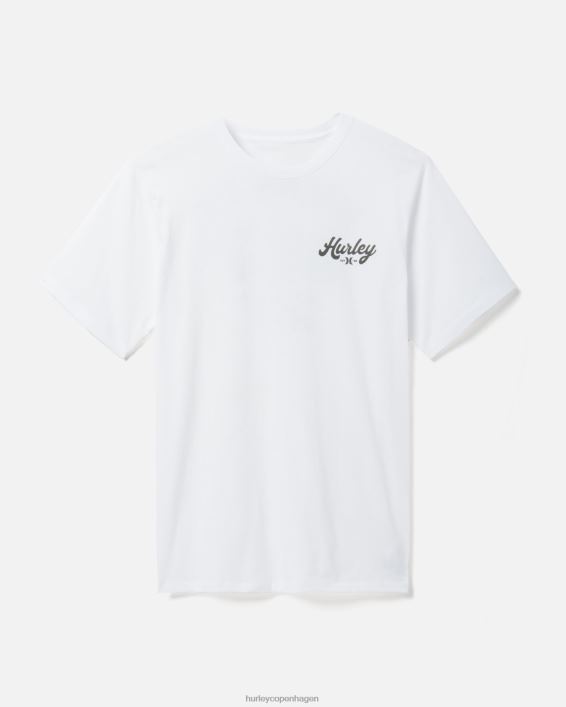 hverdagsdyrke t-shirt Mænd hvid tøj Hurley D404N339