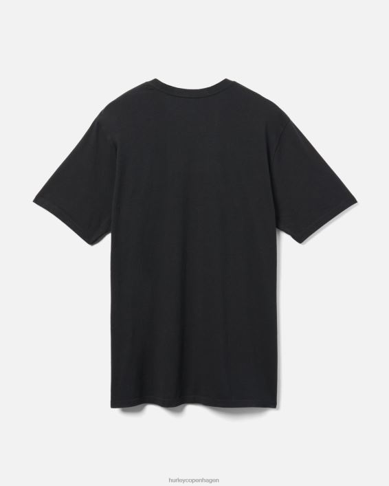 hverdagsjungler t-shirt Mænd sort tøj Hurley D404N380
