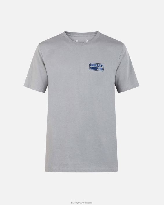 hverdagsplakat kortærmet t-shirt Mænd partikel tøj Hurley D404N30