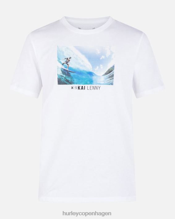 kai lenny x hverdags kortærmet t-shirt Mænd hvid tøj Hurley D404N272