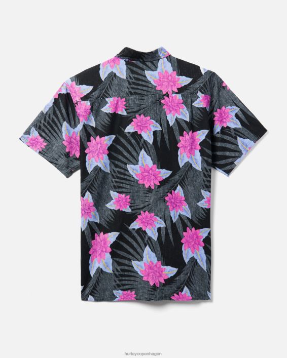 kile økologisk t-shirt Mænd sort tøj Hurley D404N307