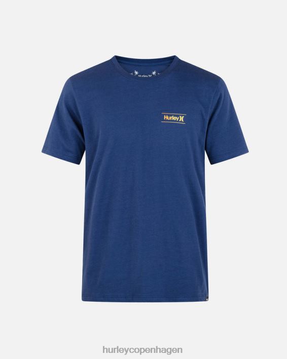kortærmet t-shirt med kort ærmer til hverdag Mænd afgrunden tøj Hurley D404N11