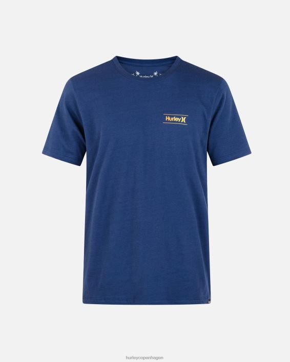 kortærmet t-shirt med kort ærmer til hverdag Mænd afgrunden tøj Hurley D404N11