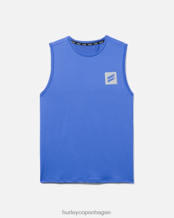 eksisterer bootcamp breathe performance tank Mænd blå tøj Hurley D404N46