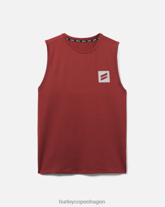 eksisterer bootcamp breathe performance tank Mænd bordeaux tøj Hurley D404N42