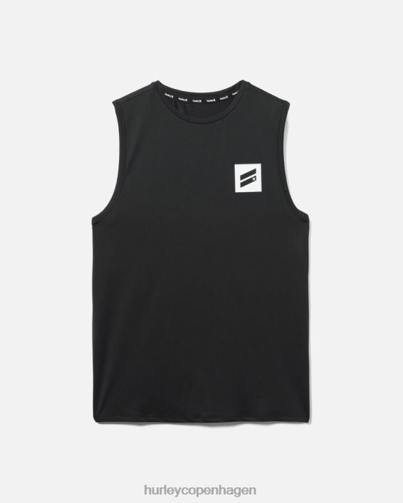 eksisterer bootcamp breathe performance tank Mænd sort tøj Hurley D404N58