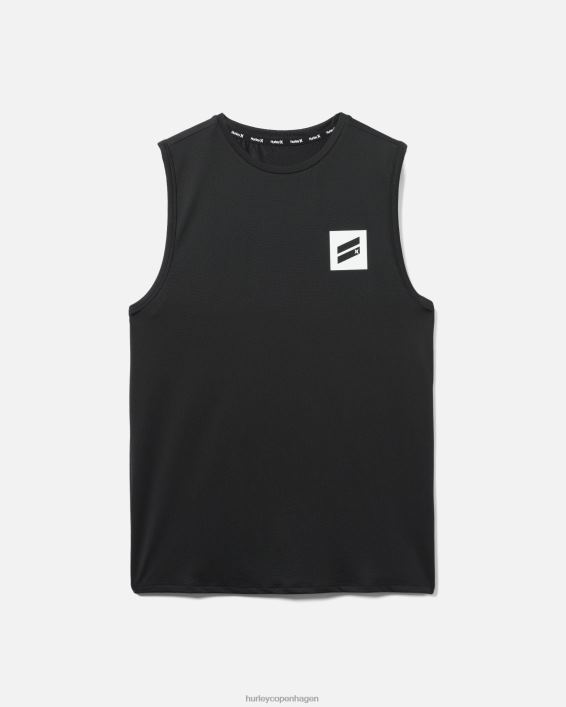 eksisterer bootcamp breathe performance tank Mænd sort tøj Hurley D404N58