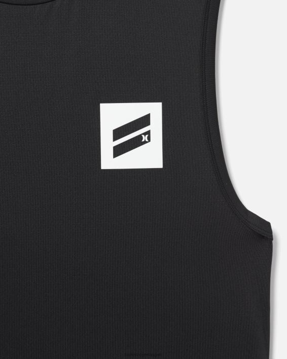 eksisterer bootcamp breathe performance tank Mænd sort tøj Hurley D404N58