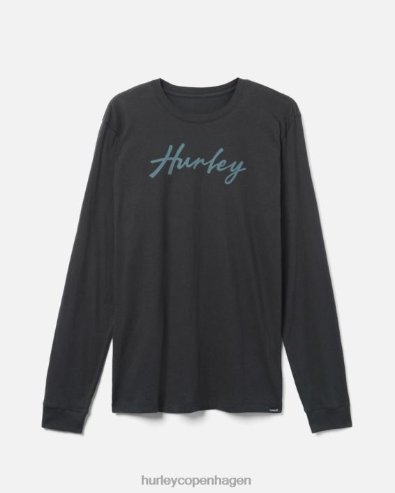 hverdag strand daze langærmet Mænd sort tøj Hurley D404N383