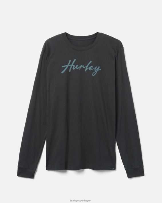 hverdag strand daze langærmet Mænd sort tøj Hurley D404N383