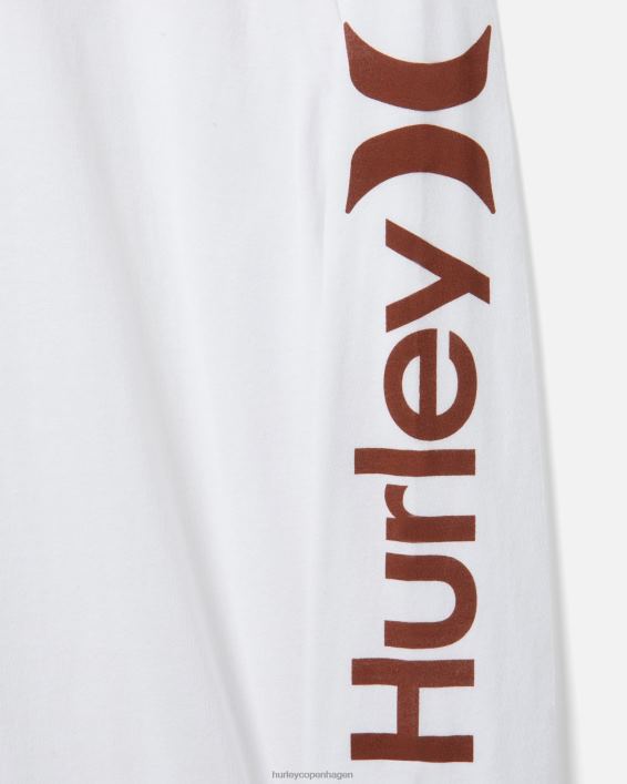 hverdagens eneste ikon langærmet Mænd hvid tøj Hurley D404N314