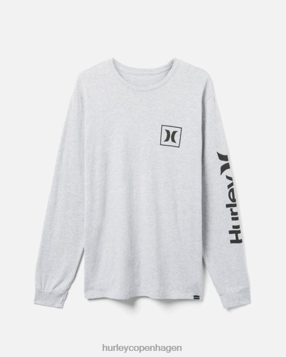 hverdagens eneste ikon langærmet Mænd mørkegrå lyng tøj Hurley D404N301
